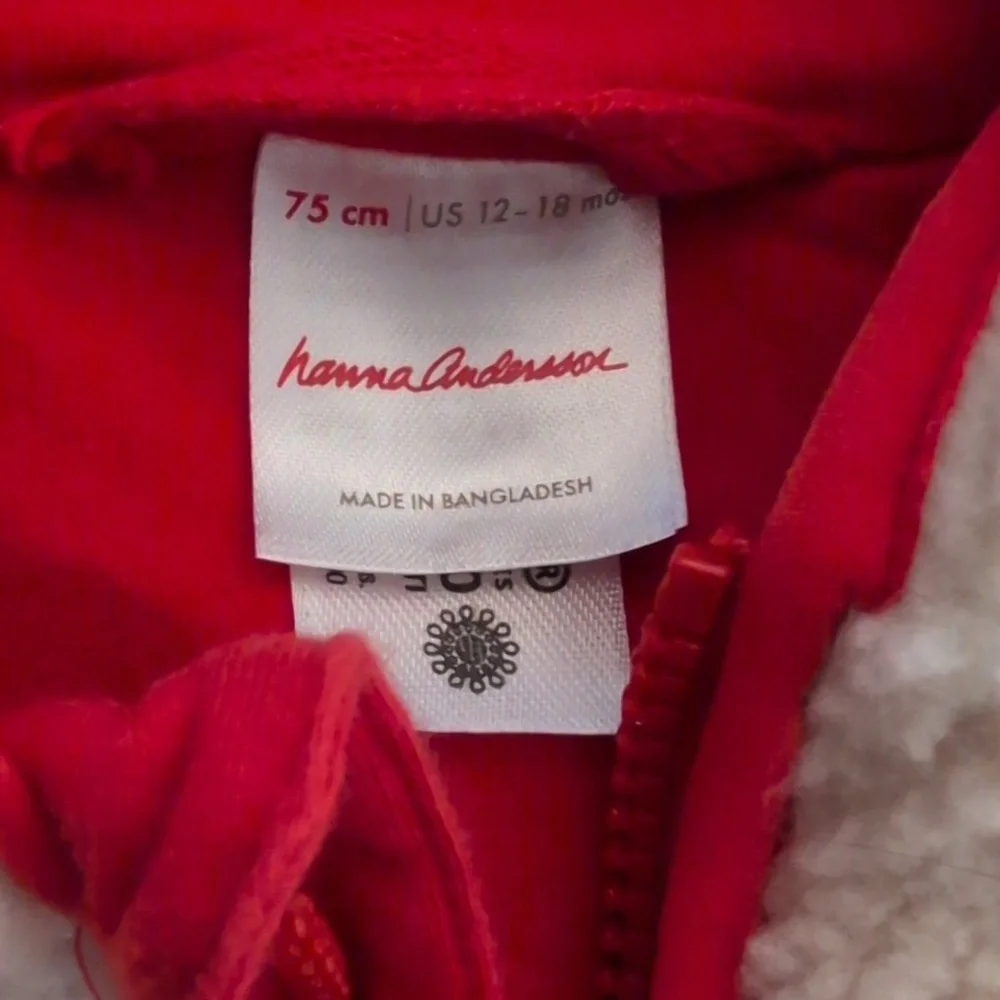 Hanna Andersson 12-18 Months Faux Shearling Vest